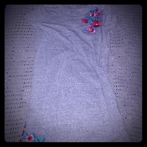 Grey activewear dress